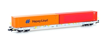 Hobbytrain H23103 - N Containerwagen Sggnss80 Boxxpress; Ep.VI